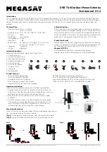 Предварительный просмотр 3 страницы Megasat DVB-T 40 User Manual