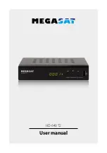 Preview for 25 page of Megasat HD 640 T2 User Manual