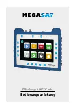 Предварительный просмотр 1 страницы Megasat HD 7 Combo User Manual