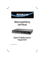 Megasat HD570 User Manual предпросмотр