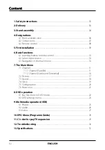 Предварительный просмотр 36 страницы Megasat Royal Line 32 User Manual