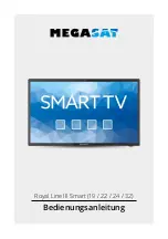 Предварительный просмотр 1 страницы Megasat Royal Line III 19 Smart User Manual