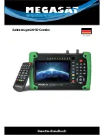 Megasat Satmeter HD Combo User Manual предпросмотр