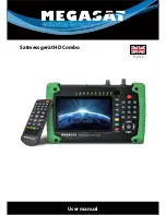 Предварительный просмотр 31 страницы Megasat Satmeter HD Combo User Manual