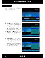 Предварительный просмотр 42 страницы Megasat Satmeter HD Combo User Manual