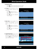 Preview for 50 page of Megasat Satmeter HD Combo User Manual