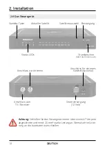 Предварительный просмотр 10 страницы Megasat Traveller-Man 3 User Manual