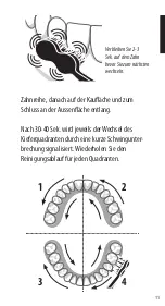 Предварительный просмотр 11 страницы megasmile BLACK WHITENING Instruction Manual