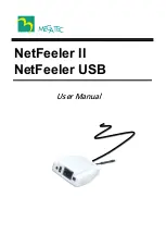 MegaTec NetFeeler II User Manual preview