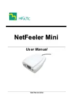 MegaTec NetFeeler Mini User Manual предпросмотр