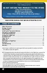 Preview for 2 page of MegaTech Night Flyer Flight Manual