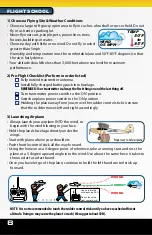 Preview for 8 page of MegaTech Night Flyer Flight Manual