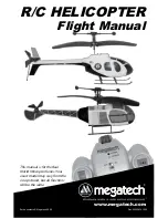 MegaTech R/C HELICOPTER Flight Manual preview