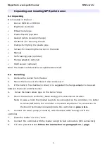 Preview for 6 page of Megatherm MPB 60 Installation & User Manual