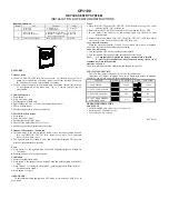 MEGATRONIX CP1100 Installation & Operation Instructions preview