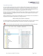 Предварительный просмотр 17 страницы Megavoice Envoy Echo User Manual