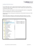 Предварительный просмотр 29 страницы Megavoice Envoy Echo User Manual