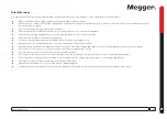 Preview for 4 page of Megger 1003-062 User Manual