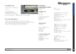 Preview for 18 page of Megger 1003-062 User Manual