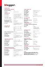 Preview for 23 page of Megger 1003-062 User Manual