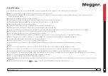 Предварительный просмотр 4 страницы Megger 1003-066 User Manual