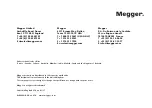 Preview for 19 page of Megger 1006-603 User Manual