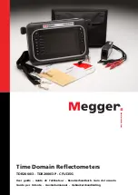 Megger 1007-063 User Manual предпросмотр