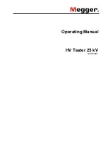 Preview for 1 page of Megger 128311841 Operating Manual