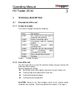 Preview for 9 page of Megger 128311841 Operating Manual