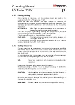 Preview for 19 page of Megger 128311841 Operating Manual