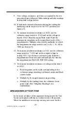 Preview for 35 page of Megger ATEC 210415 Series Manual