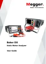 Предварительный просмотр 1 страницы Megger Baker DX User Manual