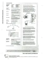 Предварительный просмотр 4 страницы Megger BM8 User Manual