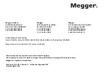 Preview for 89 page of Megger BM80/2 Series User Manual