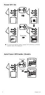 Предварительный просмотр 4 страницы Megger DCM305E User Manual