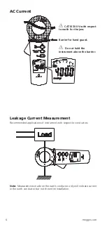 Предварительный просмотр 6 страницы Megger DCM305E User Manual