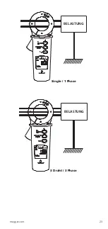 Предварительный просмотр 23 страницы Megger DCM305E User Manual