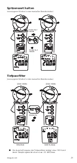 Предварительный просмотр 25 страницы Megger DCM305E User Manual