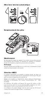 Предварительный просмотр 45 страницы Megger DCM305E User Manual