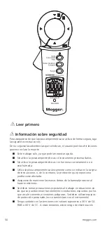 Предварительный просмотр 50 страницы Megger DCM305E User Manual