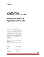 Preview for 3 page of Megger DELTA 4000 Reference Manual