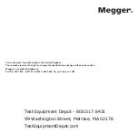 Предварительный просмотр 3 страницы Megger DET14C Quick Start Manual