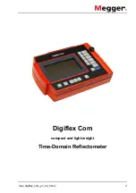 Предварительный просмотр 3 страницы Megger Digiflex Com Instruction Manual