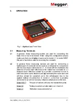 Предварительный просмотр 21 страницы Megger Digiflex Com Instruction Manual