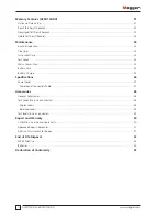 Preview for 4 page of Megger DLRO10HD User Manual