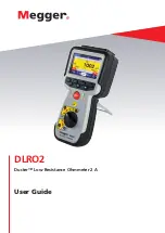 Megger Ducter DLRO2 User Manual предпросмотр