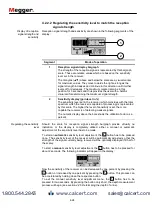 Предварительный просмотр 24 страницы Megger Easyloc Basic Operating Instructions Manual