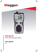 Megger EVCA210 User Manual preview