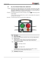 Предварительный просмотр 21 страницы Megger HVB 10 User Manual