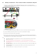 Предварительный просмотр 39 страницы Megger MFT1800 series User Manual